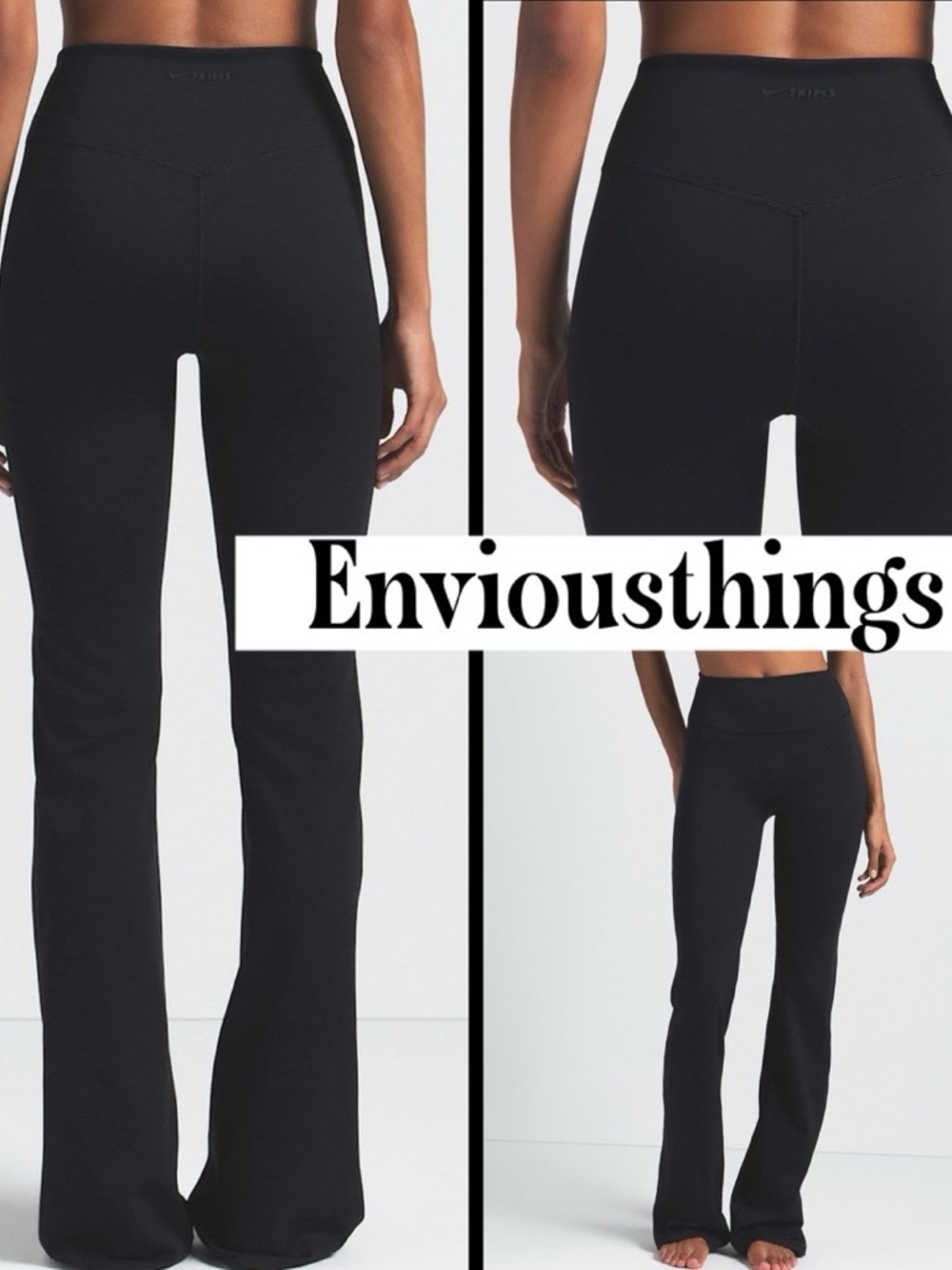 Nike SKIMS Matte Women's Obsidian Slim Flared Leggings